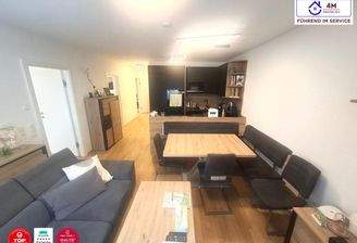 Wohnzimmer mit Küche