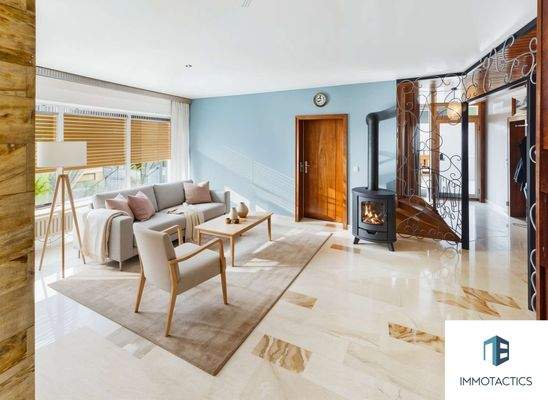 Wohnzimmer OG -gestaged (AI)