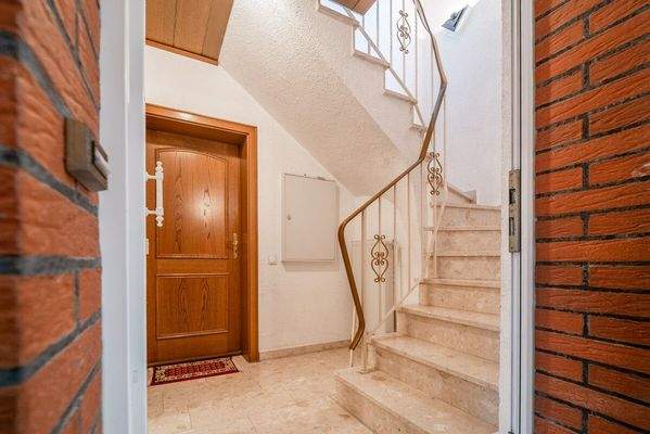 Der Eingangsbereich der zweiten Einheit