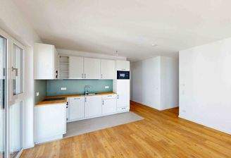 Einbauküche Wohnzimmer_Musterwohnung