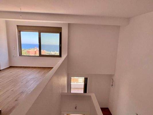 Kreta, Ammoudara: Reihenhaus mit Meerblick bei Agios Nikolaos zu verkaufen