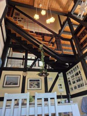 EG - Esszimmer - Blick in die 1. Etage