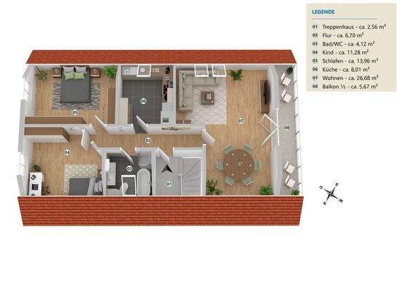 Dachgeschoss_Grundrissvorschlag ZFH