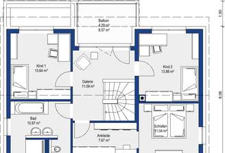 Obergeschoss "Philip" - Variante