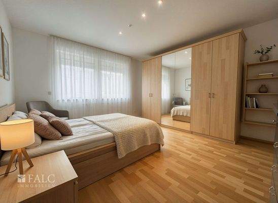 Schlafzimmer digitalisiert