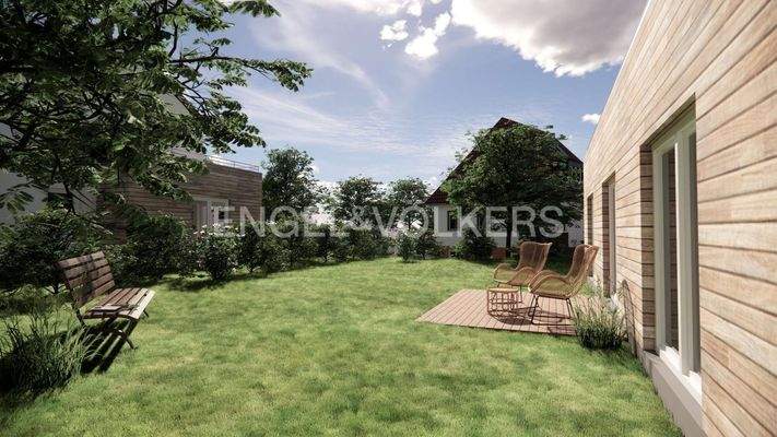 Visualisierung Garten