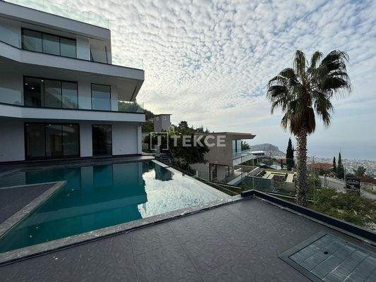Turnkey Sea-View Villa in Alanya Antalya a with Smart Home Systems