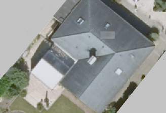 Gebäude mit Wintergarten