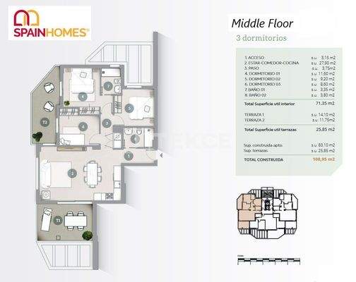 Brand New Sea View Flats for Sale in Calpe Alicante