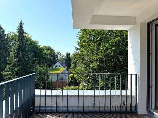 Blick auf die Terrasse nach Süden 