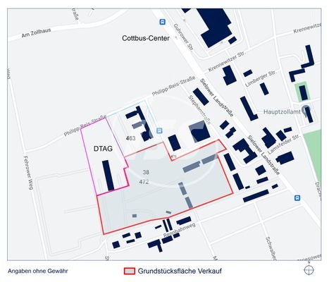 Lageplan Grundstück Verkauf