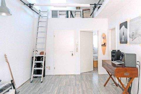 Blick zum Schlafraum