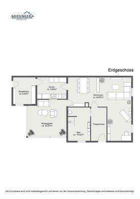 Erdgeschoss - 2D Grundriss