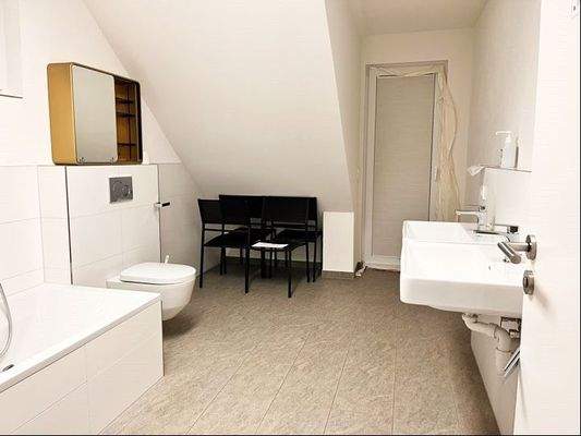 Tageslichtbad im Dachgeschoss