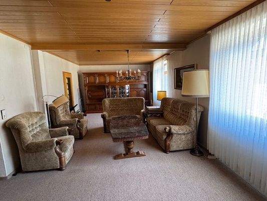 Wohnzimmer im Erdgeschoss