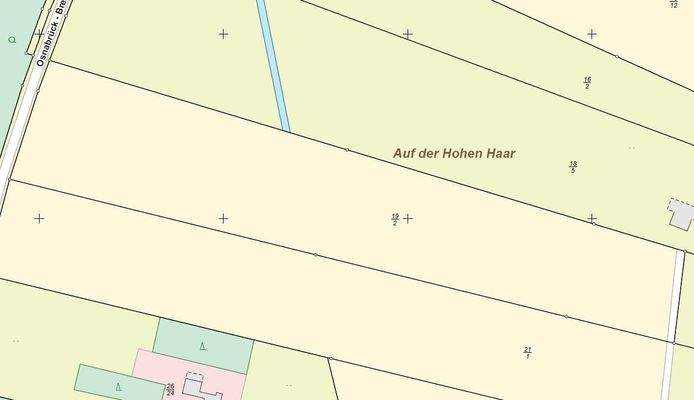 Liegenschaftskarte Flurstück 19/2