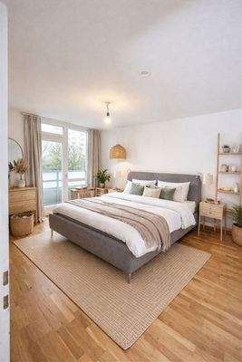 Schlafzimmer - virtually staged