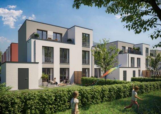 Norin Carré - 4. BA - Außenvisualisierung Garten