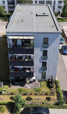 Ansicht Gebäude links