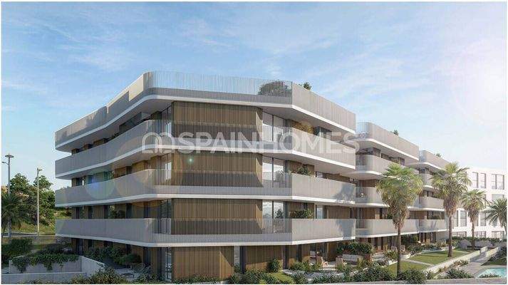 Sea-View Flats in a Complex with Pool in Estepona