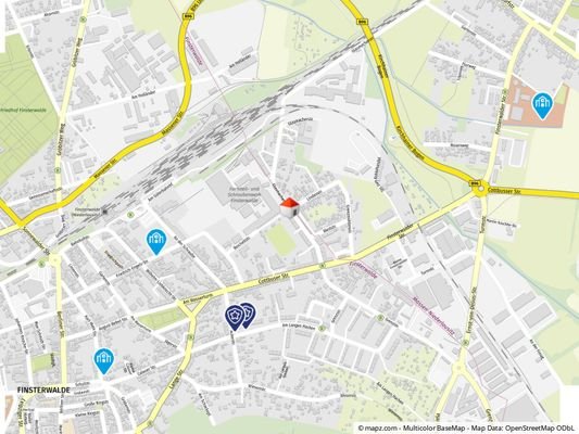 Geolyzer Kartenausschnitt