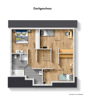 Grundriss Dachgeschoss
