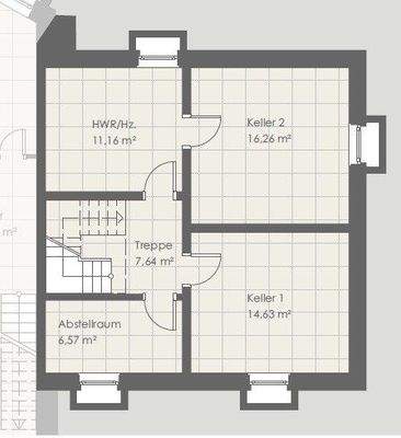 Grundriss UG Frechen