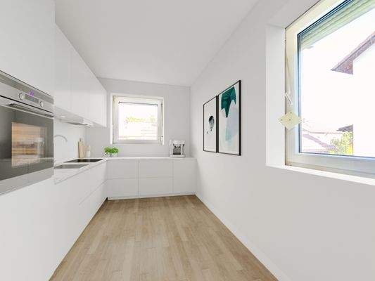 EG: Einrichtungsbeispiel Küche