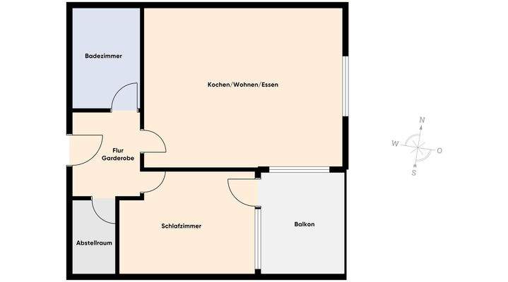 Grundriss ohne Maßstab /Top 4 
