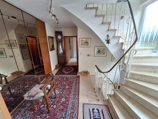 Treppenhaus in das Obergeschoss