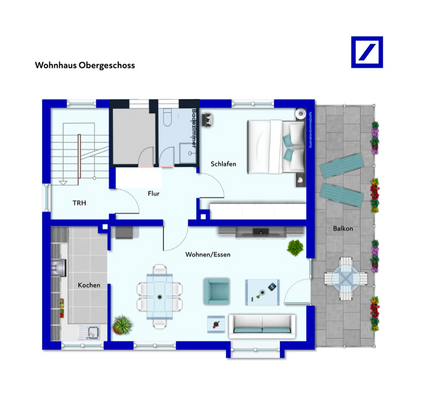 Wohnhaus Obergeschoss