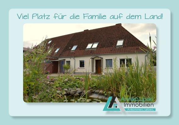 Viel Platz für die Familie auf dem Land