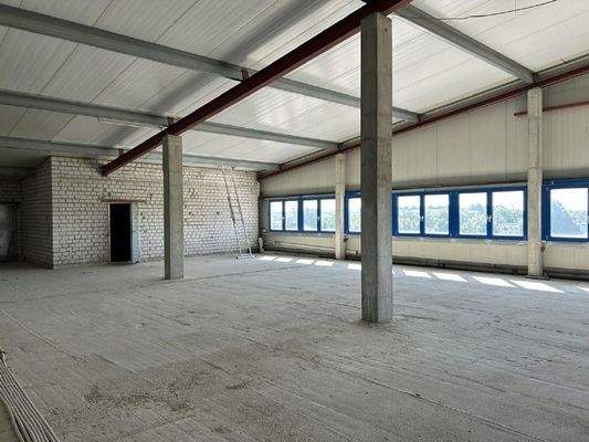 Lagerfläche im zweiten Obergeschoss