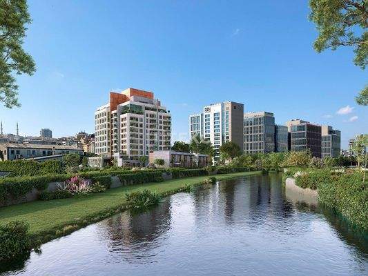 Apartments with Office and Residential Concept in Istanbul Kağıthane