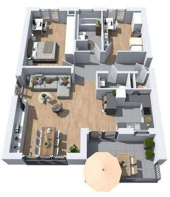 3 ZKBB mit ca. 89 m²