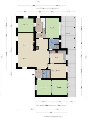 Grundriss Erdgeschoss