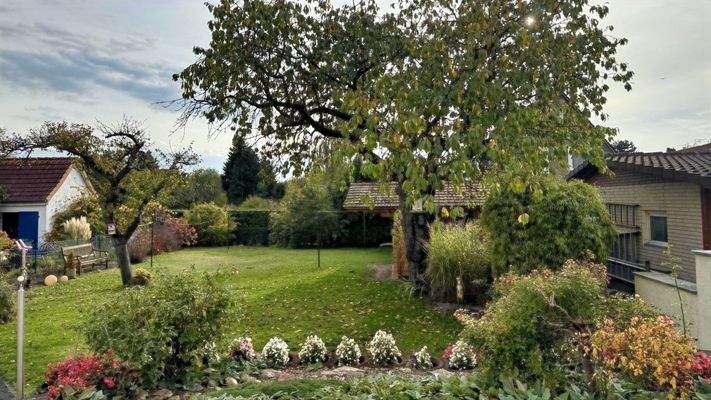 Ansicht in den Garten