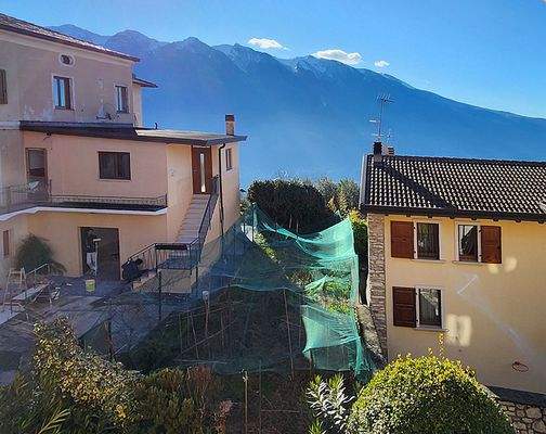 Blick vom Schlafzimmer
