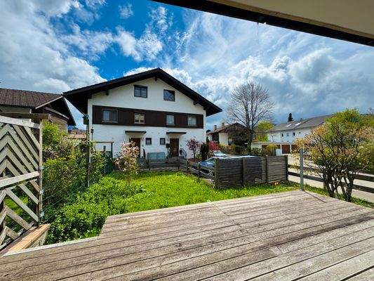 Terrasse und Garten Süd
