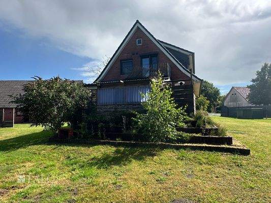 Blick auf die Terrasse