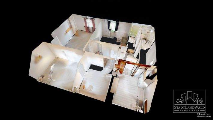 Wohnungsansicht in 3D