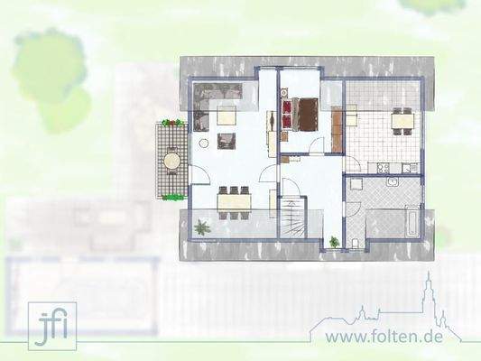 Grundriss Obergeschoss