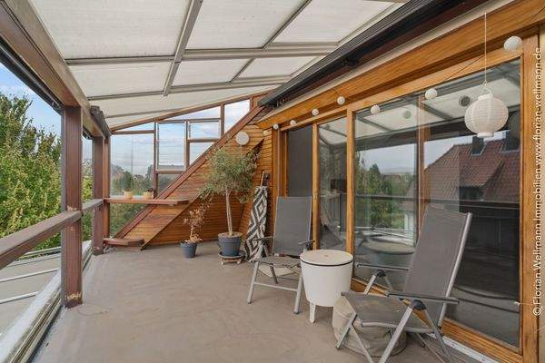 Balkon mit Südausrichtung 6,21 m²