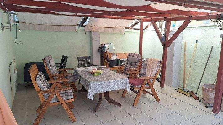 Überdachter Freisitz