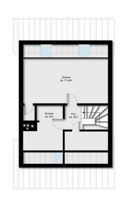 Grundriss Dachgeschoss