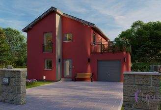 Kubis 101 Außenansicht 4 Rot mit Logo