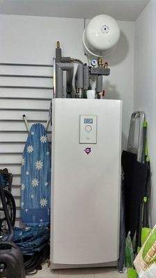 Hydraulikmodul und WW-Speicher