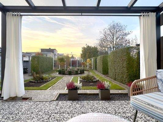 Traumhafter Gartenblick