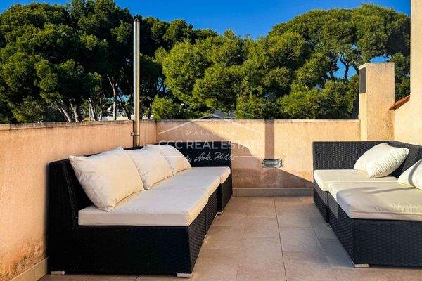 Dachterrasse mit Lounge