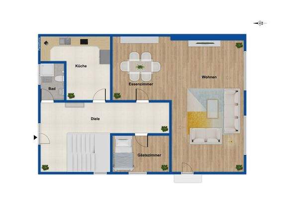 Grundriss Erdgeschoss